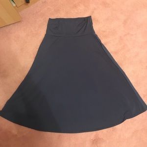Lularoe Azure Slate Gray skirt